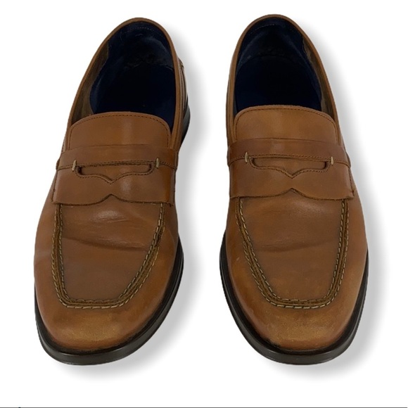 Cole Haan Men's Slip-On Tan Loafers size 11.5 - Picture 1 of 10